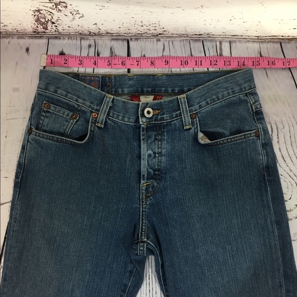 Lucky Brand Easy Ride Boot Jean Size 6/28 Button - Picture 2 of 8